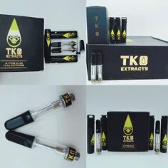 tko cartridges empty with carts packaging - carts packaging