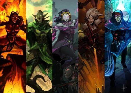 Planeswalkers fan art - all together now! , Giuseppe Capasso