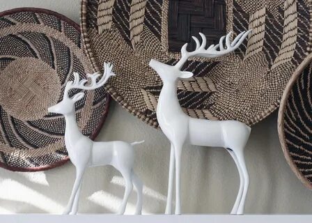 Deer Christmas Decorations for Simple Design Home Design Ide