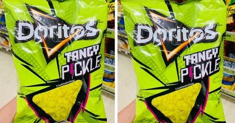 Doritos Tangy Pickle Chips Are Back In Stores and I'm Stocki