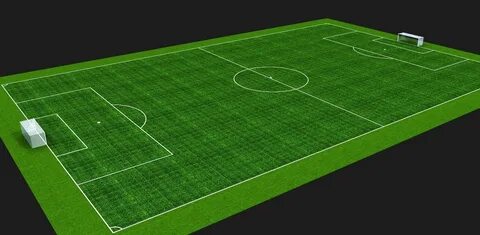 3d Football Pitch 10 Images - Football Field Backgrounds Pix