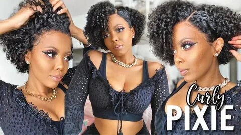 😱 TEXTURE! This Curly PIXIE Cut Wig Looks Like a Fresh WASH 