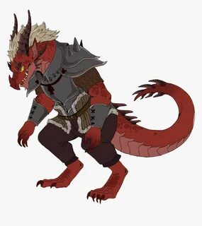 Dragonborn Fighter , Png Download - Dnd Dragonborn Png, Tran