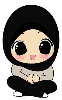 Gambar Anime Muslimah Cute Kartun, Chibi, Ilustrasi karakter