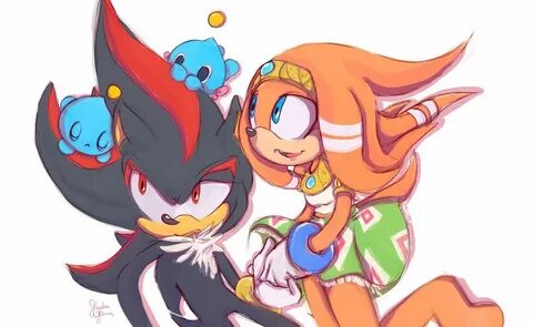 Sonic and shadow, Tikal, Sonic