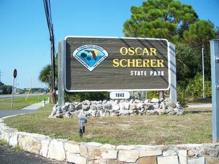 File:Oscar Scherer SP ranger sign01.jpg - Wikimedia Commons