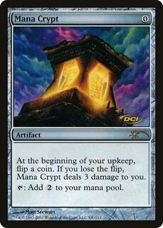 Mana Crypt - Judge Gift Cards 2011 (G11) #5 - Scryfall Magic