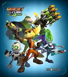 Personnages - Artworks - Ratchet & Clank : All 4 One - PS3 -