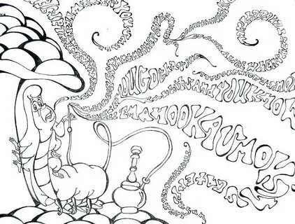 Download 107+ Trippy Alice In Wonderland S Coloring Pages PN