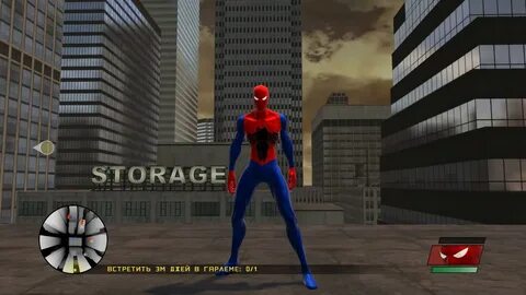 Скачать Spider-Man: Web of Shadows "New Red-Blue Suit" - Ски