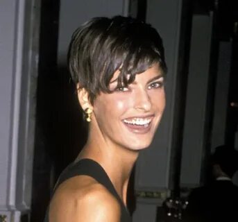 What Was Linda Evangelista's Best Hair Color Moment? Short h