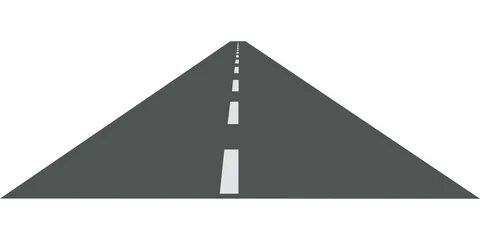 Highway straight road panorama vector drawing free image dow