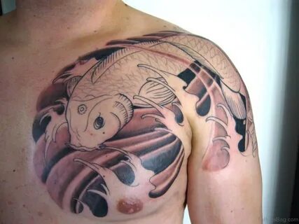 Koi Fish On Chest Tattoo * Arm Tattoo Sites