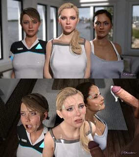 Kara, Chloe, North (Otacon) Detroit: Become Human - Cosplay 