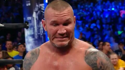 GIF: Randy Orton almost kills a guy, feels kinda bad about i