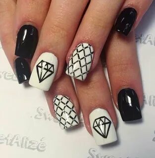 Black and White Nail Inspirations! - Musely