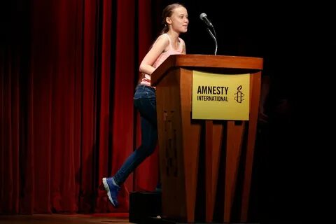 Greta Thunberg "ambassadrice de conscience" d’Amnistie inter