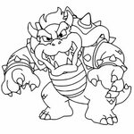 Bowser Coloring Pages - Best Coloring Pages For Kids Mario c