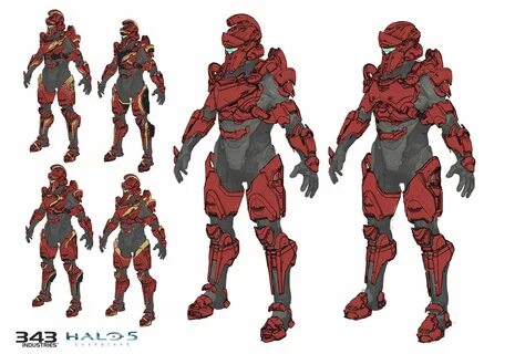 Achilles MP armor for Halo 5 Guardians, Sam Brown Halo armor