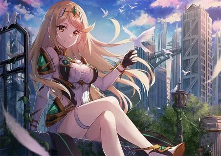 Mythra in Unruined Morytha Xenoblade Chronicles 2 Know Your 