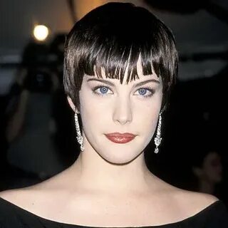 Liv Tyler's Changing Looks Really short hair, Pixie haircut,