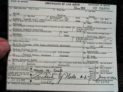 NEW OBAMA BIRTH CERTIFICATE IS A FORGERGY ! Four Winds 10 - 