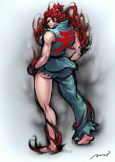 Female Akuma by Zhang Wei Yi. Street fighter characters, Str