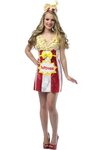Foodies Popcorn Dress Adult Costume - Walmart.com