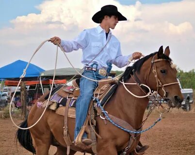 Caleb with his horse Jenkins. - This is what I plan for Cale