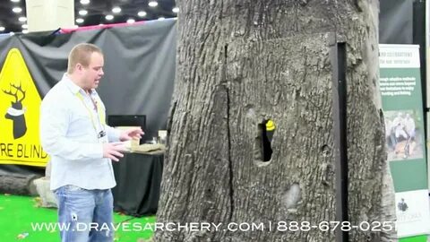 Nature Blinds - Blinds that Look like a Real Tree! - YouTube