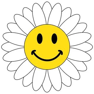 Download High Quality smiley face clipart flower Transparent