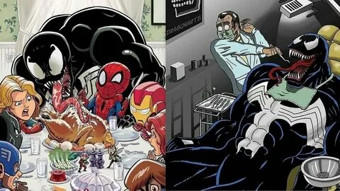 30+ Hilariously Funny VENOM Comics To Make You Laugh Hallowe