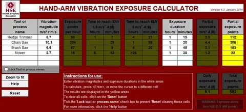 How to minimise the risks of Hand Arm Vibration exposure thr