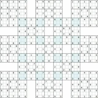 Pin by Diane Shepard on 13Grid 1 Sudoku, Sudoku puzzles, Fre