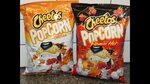 Cheetos Popcorn: Cheddar & Flamin' Hot Review - YouTube