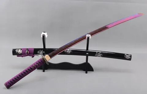 Фиолетовый лезвие функциональная японский практиковать самур