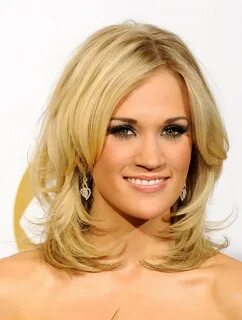 More Pics of Carrie Underwood Medium Curls (1 of 12) - Carri