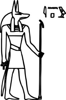 Anubis Coloring Pages - Coloring Home