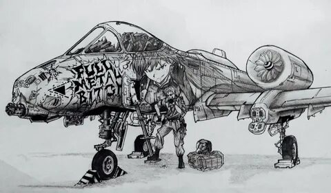 A 10 thunderbolt By kharnbetrayer - Аска - Evangelion Not En