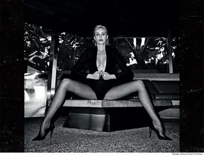 Sharon Stone Goes Topless for 'Vogue Portugal' and Nods to '