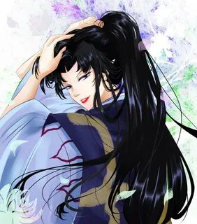 Safebooru - 1boy 23annki androgynous bangs black hair byakuy