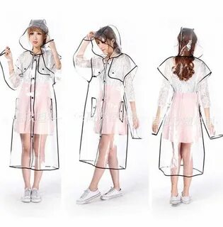 Transparent Raincoat / Chubasquero Transparente Wh023 in 201