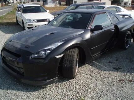 Nissan Skyline Gt Rr34 With R35 Gt R Front End Boostcruising