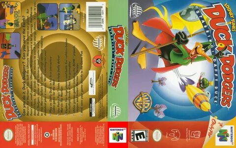Duck Dodgers Nintendo 64 Covers Cover Century Over 1.000.000