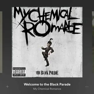 Welcome to the black parade - My Chemical Romance Black para