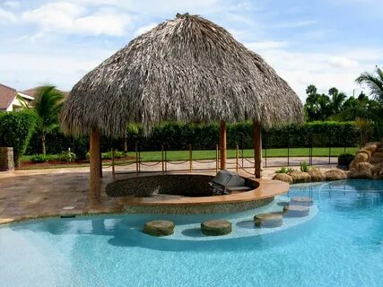 Big Kahuna Blog :: Our Recent Tiki Hut and Tiki Bar Builds! 