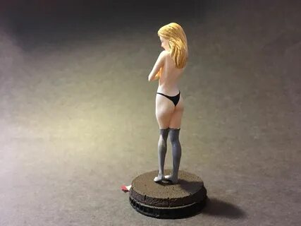 1/24 1/25 or G Scale Resin Model Kit, Sexy action figure Gir