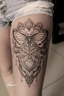 Butterfly mandala Butterfly mandala tattoo, Unique butterfly