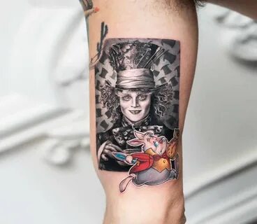 Mad Hatter tattoo by Dani Ginzburg Photo 31254