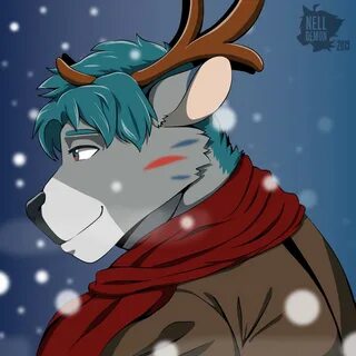 Zourik Christmas Icon by Nell-chan -- Fur Affinity dot net